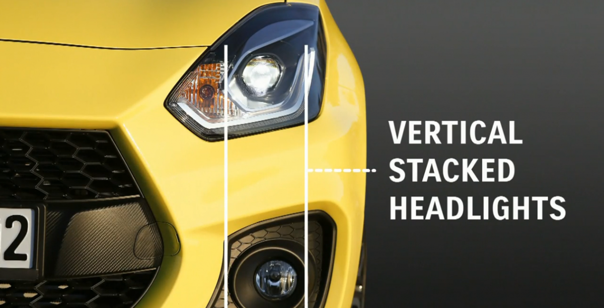Adlabs Global Suzuki Swift - Vertical stacked headlights